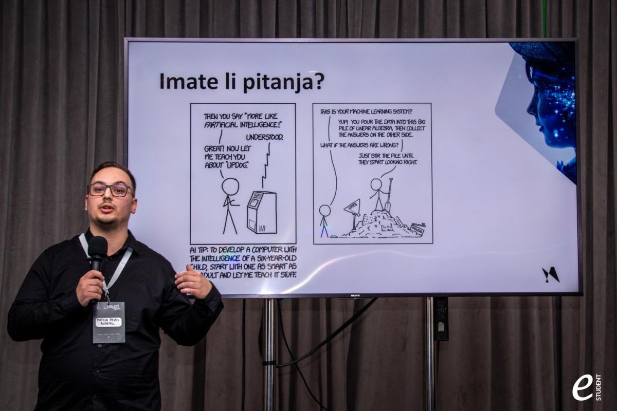 Matija Pajas prezentira Lumen Data Science zadatak