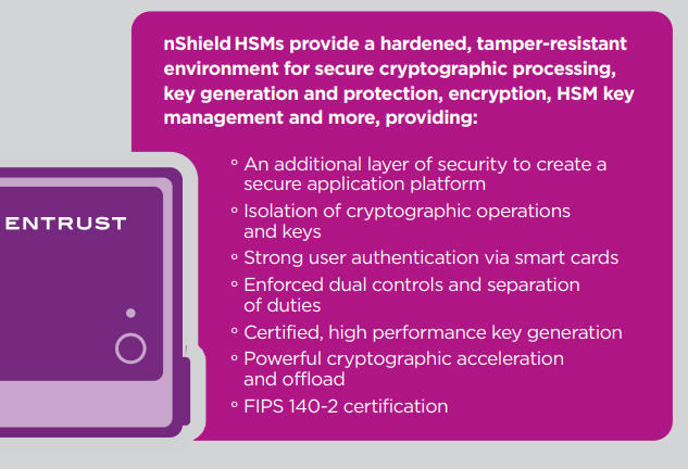 nShield HSMs