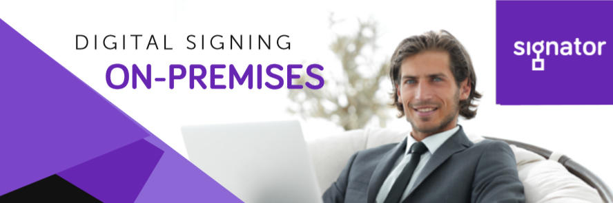 Digital signing on-premises