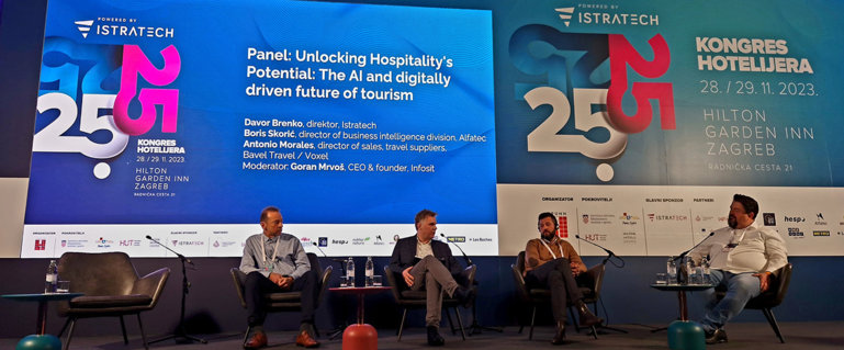 Elarion Hospitality at 25th Hotelier Congress: Boris Škorić (director of BI division) discussing about AI in hospitality