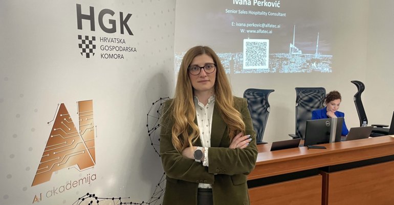 AI u turizmu: naša Ivana Perković održala je predavanje na sektorskoj radionici HGK-a