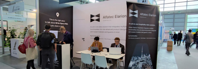 Alfatec Elarion Hospitality presented at TTG Travel Experience in Rimini