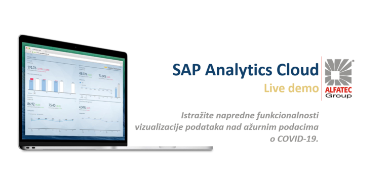 Besplatna online edukacija: Vizualizacija COVID-19 podataka sa SAP Analytics Cloud