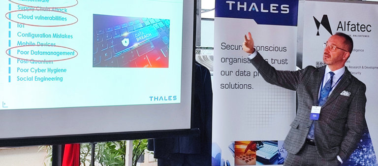 Thales and Alfatec held a conference  - Quantum computing and Data Protection at the “Rooftoop Lateral“